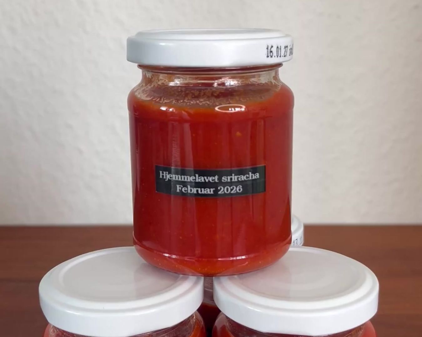 Hjemmelavet sriracha