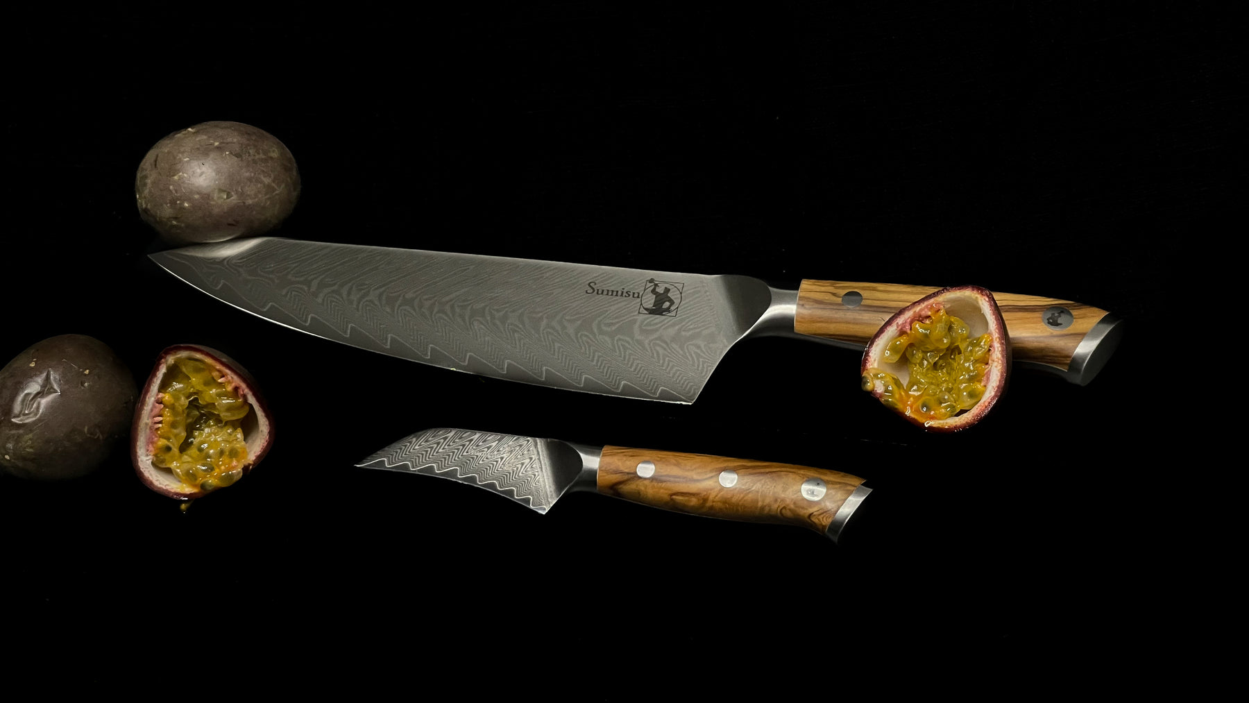 Art knivset med 2 köksknivar - Startsetet