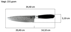 Kaki kockkniv