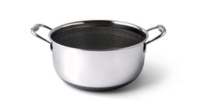 Gryde set fra siden.